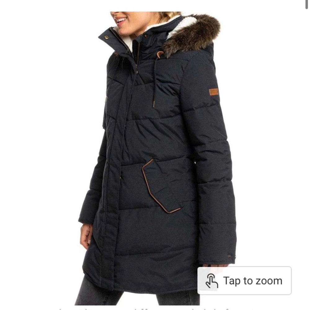 Roxy Ladies Ellie Long Puffer Jacket